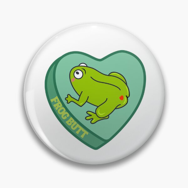 Item preview, Frog butt, kiss my frog cheeks designed and sold by BritishDelights.