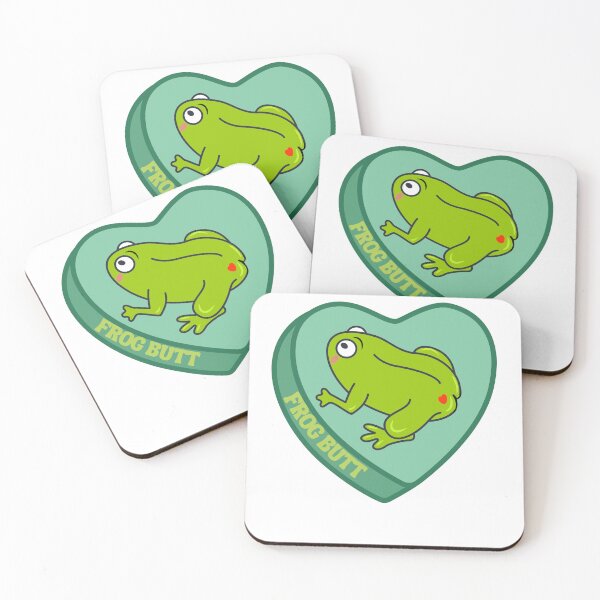 Item preview, Frog butt, kiss my frog cheeks designed and sold by BritishDelights.