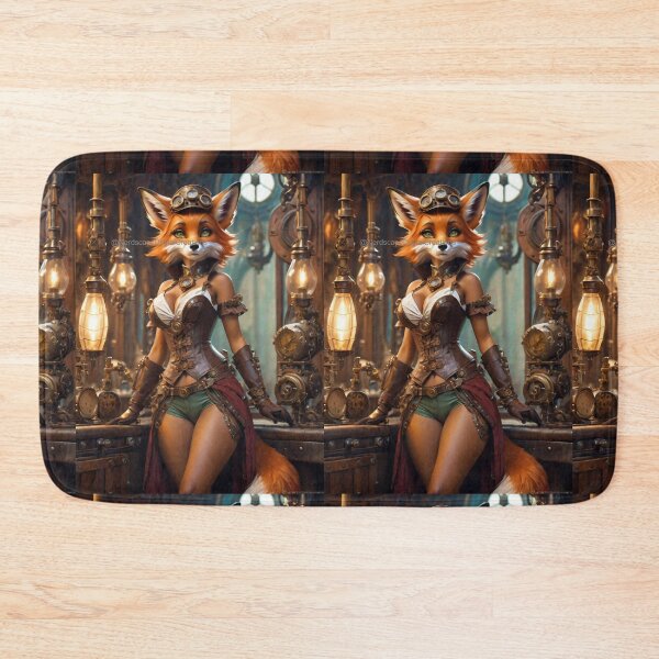 Artikelvorschau, Steam Punk Anthro Fox entworfen und verkauft von NerdscapeDC.