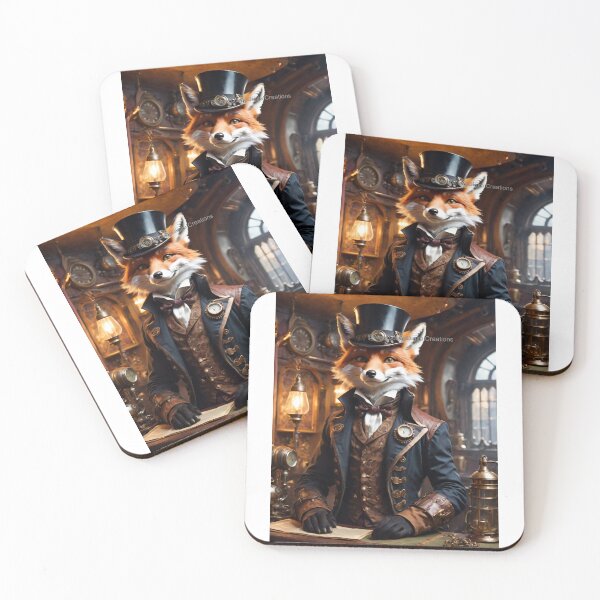 Item preview, Steam Punk Anthro Fox designed and sold by NerdscapeDC.