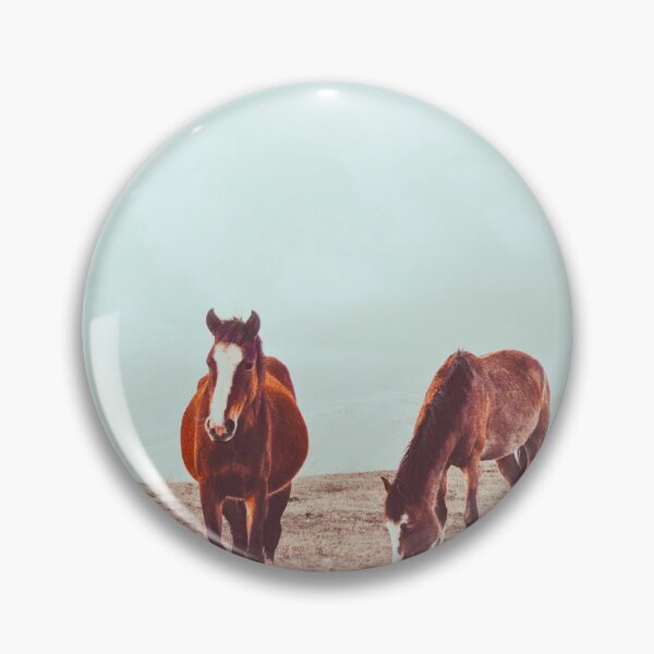 Item preview, Horses Grazing designed and sold by VisionSnapHub.