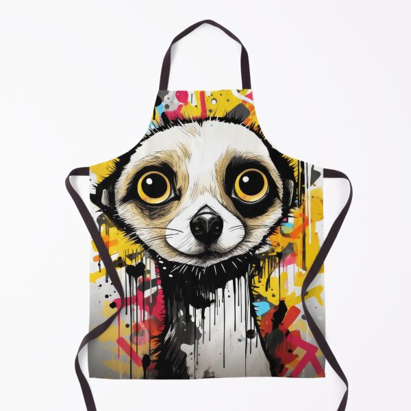 Item preview, Grafitti Inspiration Street Art Meerkat cartoon graffiti designed and sold by Toms Tee.