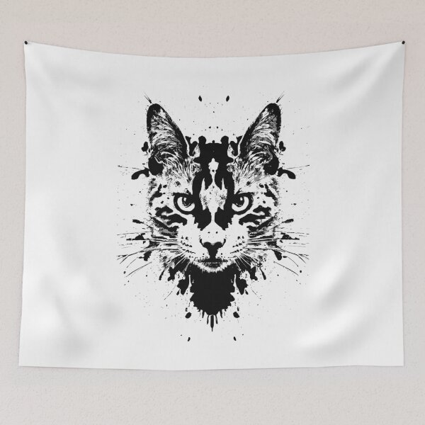 Item preview, Cute Cat Illusion Design, Funny Cat Lover Gift Idea designed and sold by PugSwagClothing.