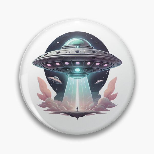 Item preview, Alien Saucer, UFO, Space designed and sold by EtherealDesires.