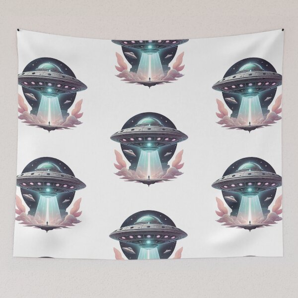 Item preview, Alien Saucer, UFO, Space designed and sold by EtherealDesires.