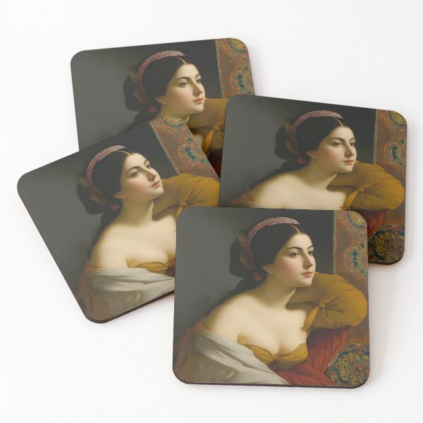 Item preview, "Giulia Isabella Lombardi" Fine Art Woman's Portrait designed and sold by Artekinium.
