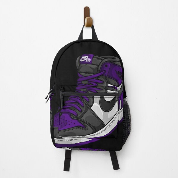 Purple jordan online backpack