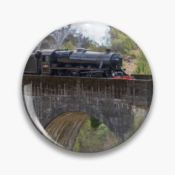 Item preview, Jacobite Steam Train close up over the Glenfinnan Viaduct designed and sold by ast-photography.