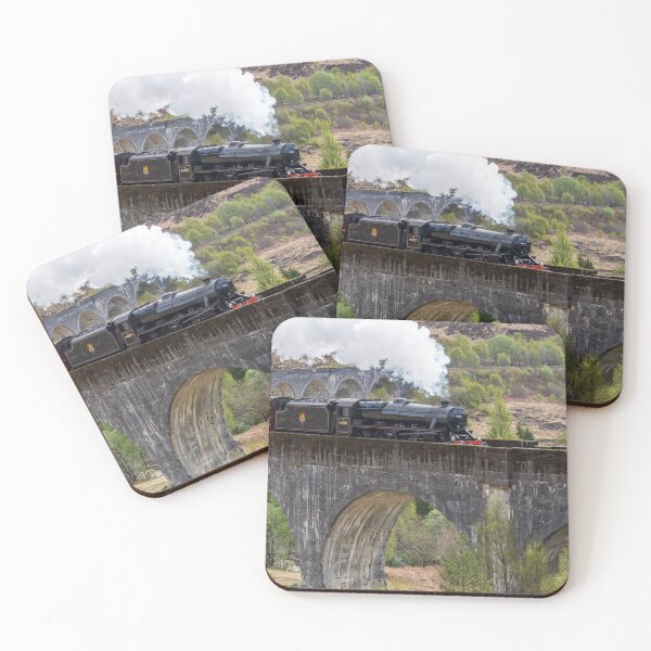 Item preview, Jacobite Steam Train close up over the Glenfinnan Viaduct designed and sold by ast-photography.