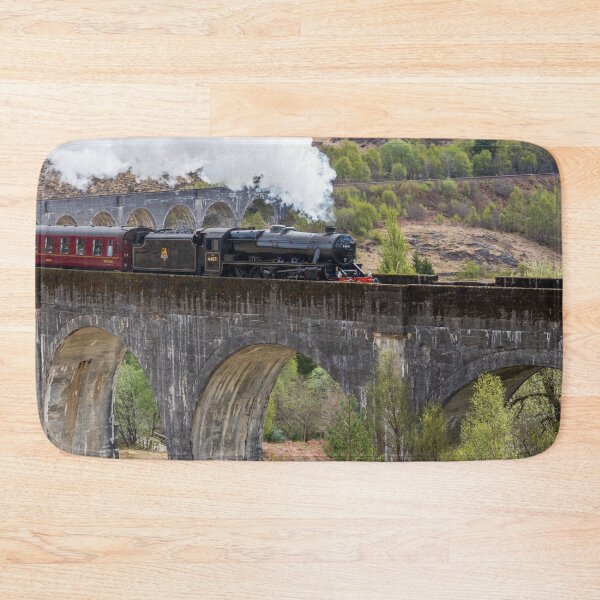 Item preview, Jacobite Steam Train close up over the Glenfinnan Viaduct designed and sold by ast-photography.