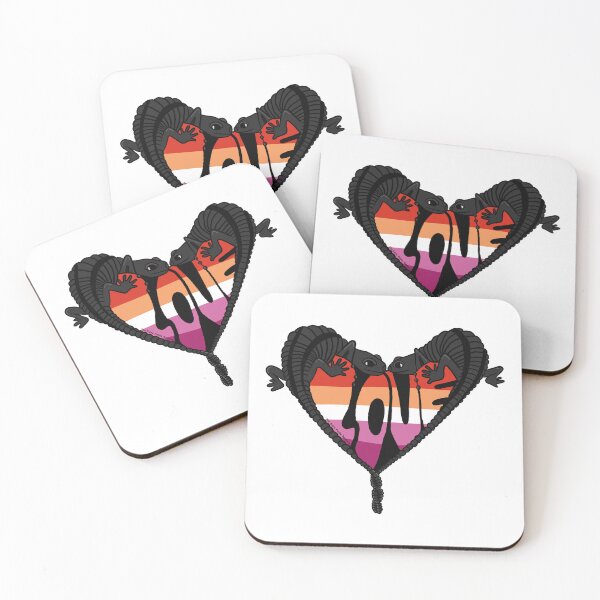 Item preview, Valentines Day Lesbian Salamanders designed and sold by Daisy van Berkel.