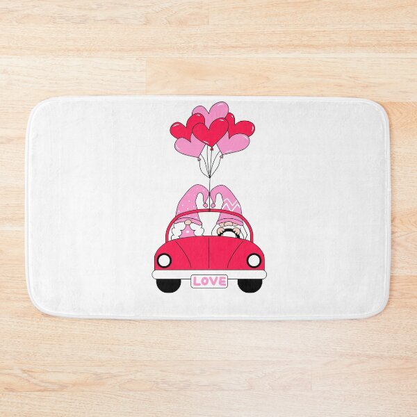 Item preview, gnomes holding hearts illustration designed and sold by Funky  Fibers.
