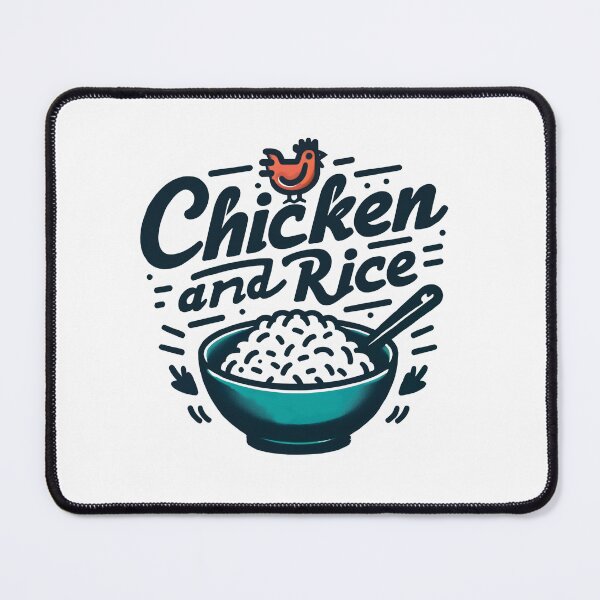 Item preview, Chicken And Rice, Workout Gear  designed and sold by These_Prints.