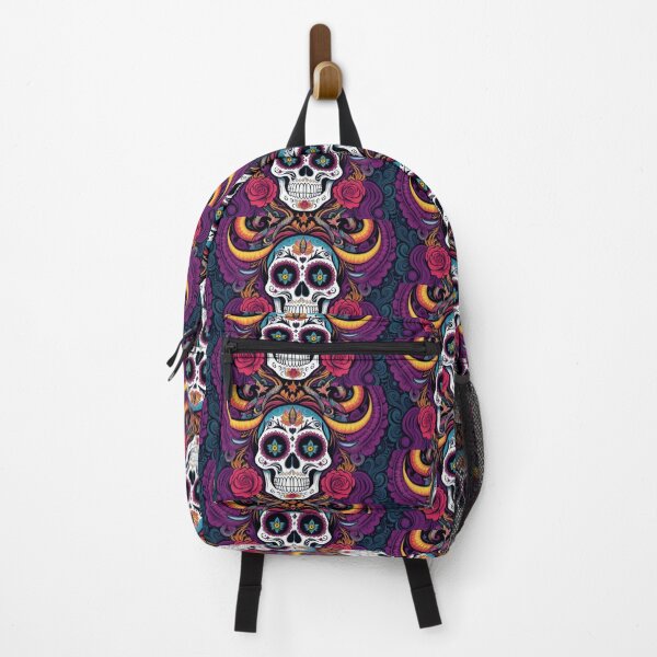 Item preview, Colorful Floral Sugar Skull designed and sold by TheDarkWardrobe.