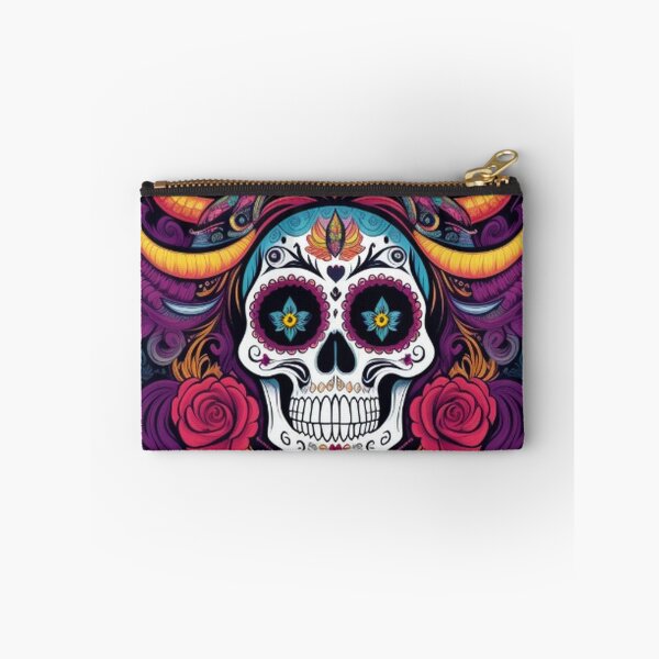 Item preview, Colorful Floral Sugar Skull designed and sold by TheDarkWardrobe.