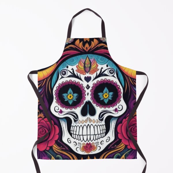 Item preview, Colorful Floral Sugar Skull designed and sold by TheDarkWardrobe.