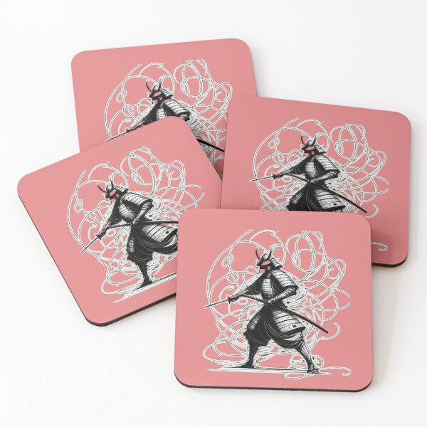 Item preview, Samurai in dynamic stance, surrounded by energetic lines. designed and sold by ArtComixHaven.