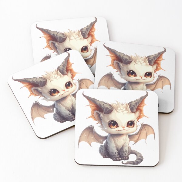 Item preview, Cute Dagocat (Beige Dragon Kitten) designed and sold by FantasyDreamArt.