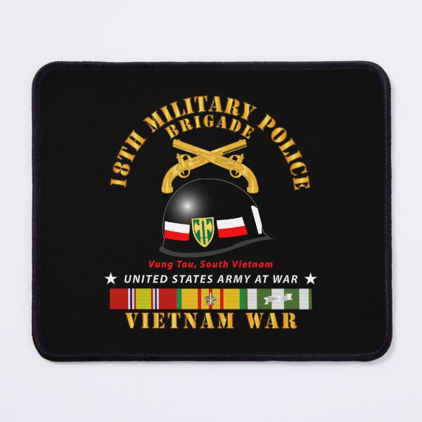 Item preview, Army - 18th MP Brigade - Helmet -  Vietnam w SVCV1 designed and sold by Military Insignia Products.
