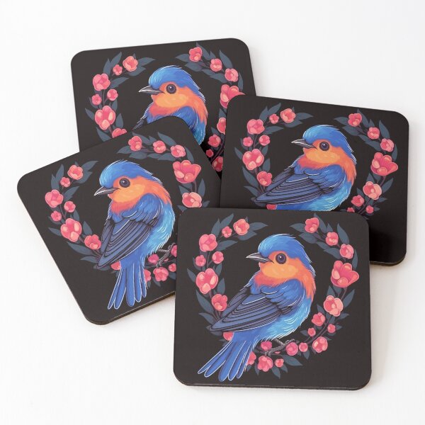 Item preview, Eastern Bluebird Valentine designed and sold by creativellashop.