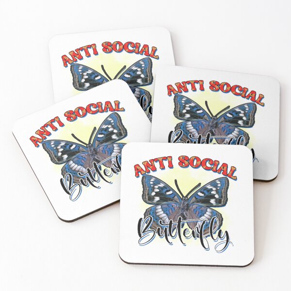Item preview, Anti Social Butterfly designed and sold by Magico Paco.