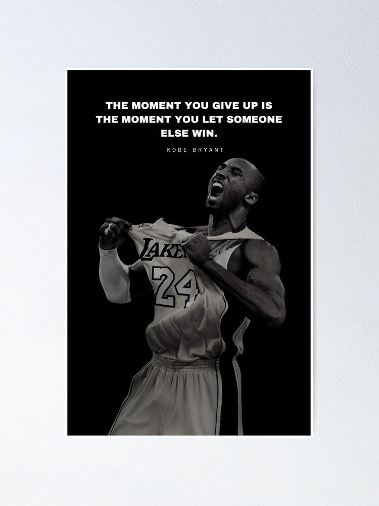 Kobe Bryant Excitement Poster ポスター Kobe Bryant Set of 4