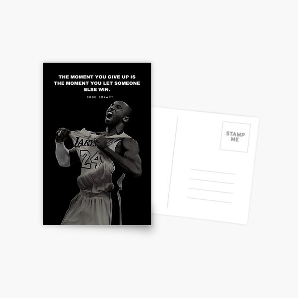 Item preview, Kobe Bryant Motivational Quote Portrait designed and sold by SuccessInsanity.