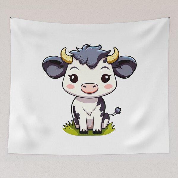 Item preview, Cute cartoon cow designed and sold by AD-Digital-Art.