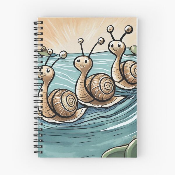 Item preview, Synchronized Swimming Snail Squad designed and sold by omerfdln34.