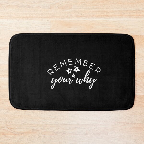 Item preview, Remember Your Why - Motivational Quote designed and sold by patternjp.