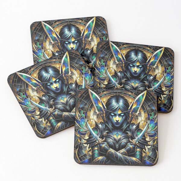 Item preview, Night Elf Rogue WoW designed and sold by ArtGlassi.
