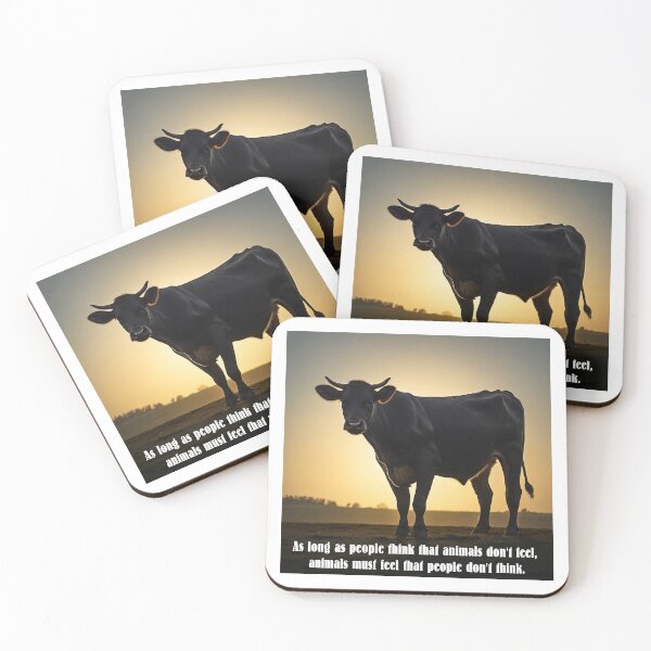 Item preview, As long as people think that animals don't feel, animals must feel that people don't think. designed and sold by hhh-art.