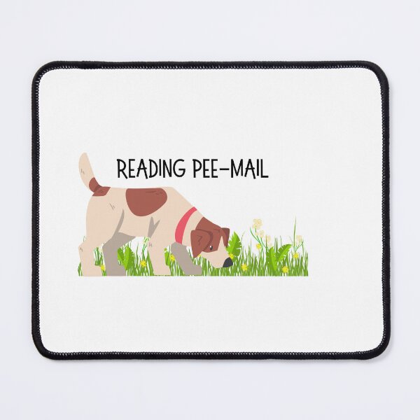 Item preview, Reading Pee-Mail | Spotted Pup designed and sold by OtterLakeCo.