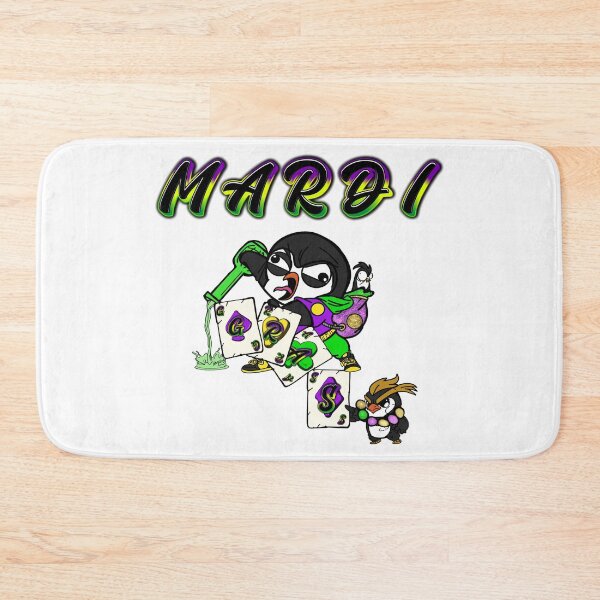 Item preview, Mardi Gras Penguin designed and sold by BerryBerryBaby.