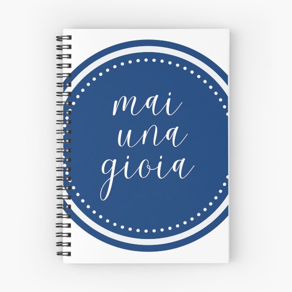 Item preview, Mai una gioia designed and sold by MammaBisOrg.
