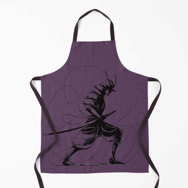 Item preview, Samurai in dynamic stance, surrounded by abstract lines designed and sold by ArtComixHaven.
