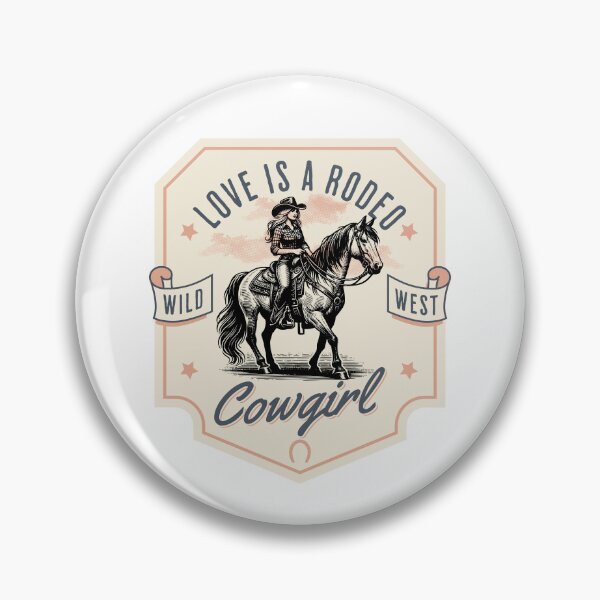 Item preview, Love is a Rodeo Cowgirl Desert Theme designed and sold by retrorascal.