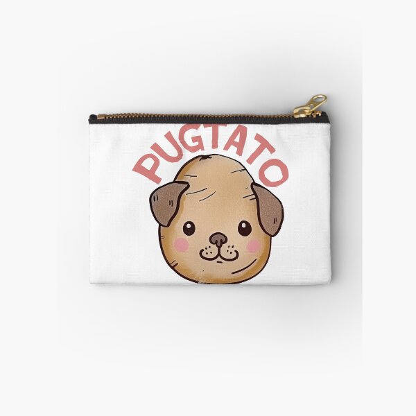 Item preview, Pugtato, Pug Potato, Cute Puppy Kawaii retro Vintage designed and sold by PrintShangri-La.