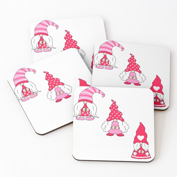 Item preview, cute gnome love illustration designed and sold by Funky  Fibers.