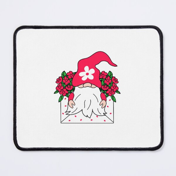 Item preview, cute gnome love illustration designed and sold by Funky Fibers.