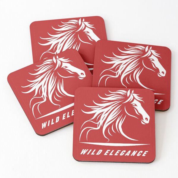 Item preview, Wild elegance linear horse head designed and sold by Mahilis.