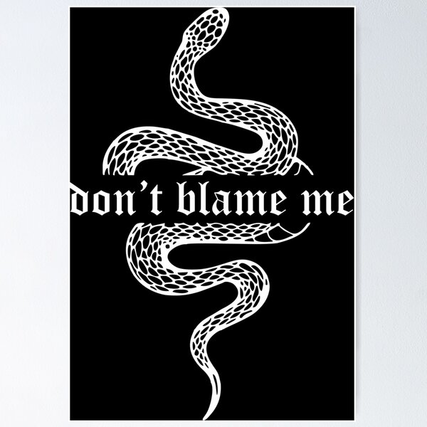 Item preview, don't blame me designed and sold by itsfearless.