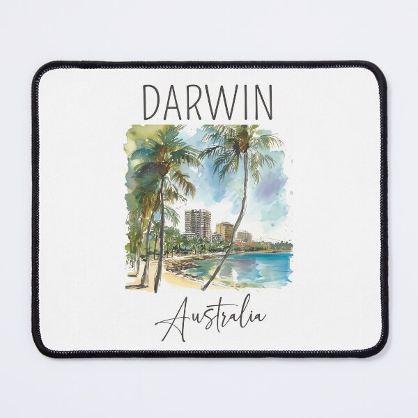 Item preview, Watercolor Design of Darwin - Australia designed and sold by Sketch-Shack.