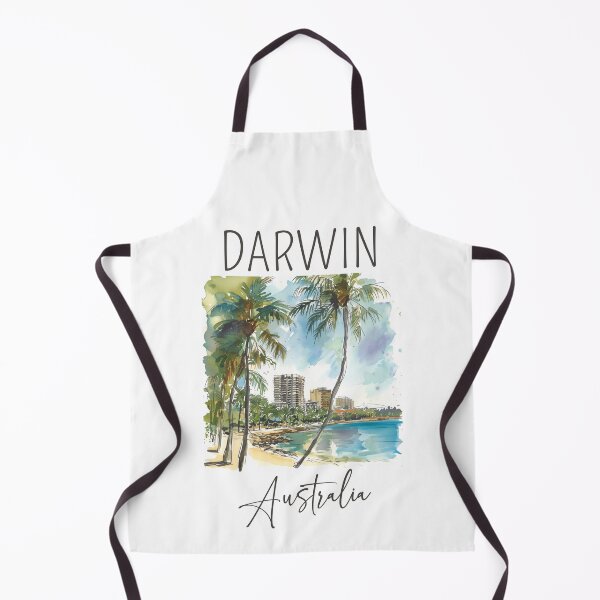 Item preview, Watercolor Design of Darwin - Australia designed and sold by Sketch-Shack.