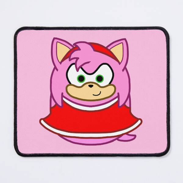 Item preview, Amy Rose Squishy Marshmallow Plush Pillow Hedgehog designed and sold by Zphal.