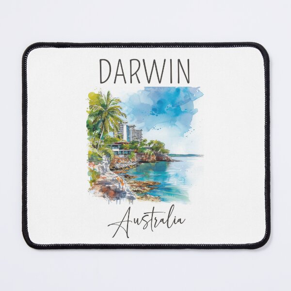 Item preview, Watercolor Design of Darwin - Australia designed and sold by Sketch-Shack.