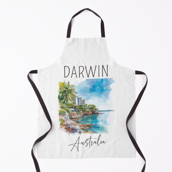 Item preview, Watercolor Design of Darwin - Australia designed and sold by Sketch-Shack.