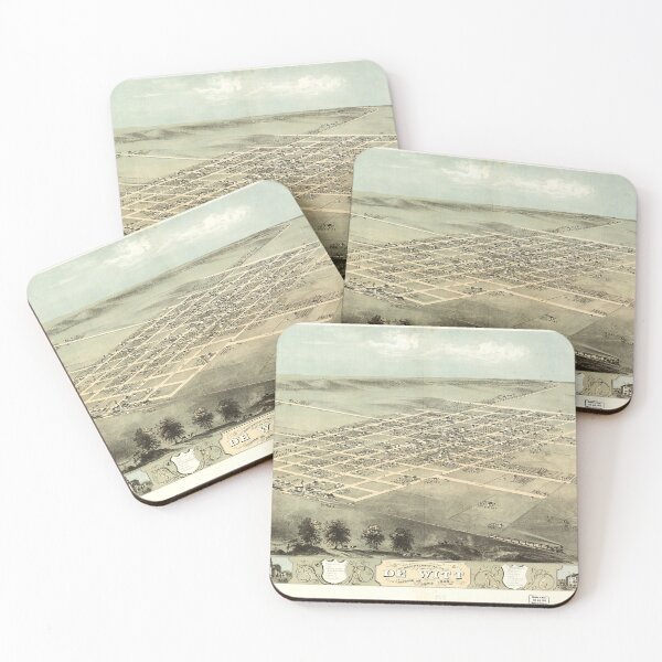 Item preview, De Witt, Iowa (1868) designed and sold by allhistory.