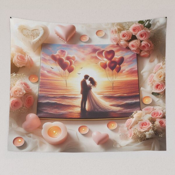 Item preview, Sunset: love in the air designed and sold by Lyavalio.