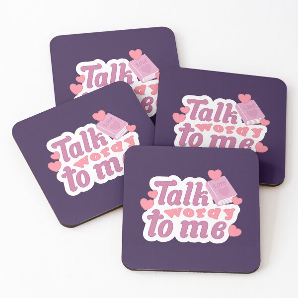 Item preview, Talk wordy to me love designed and sold by BookishUniverse.